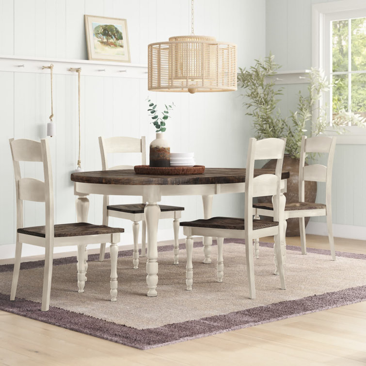 Sand & Stable Westhoff Extendable Pine Solid Wood Dining Set & Reviews